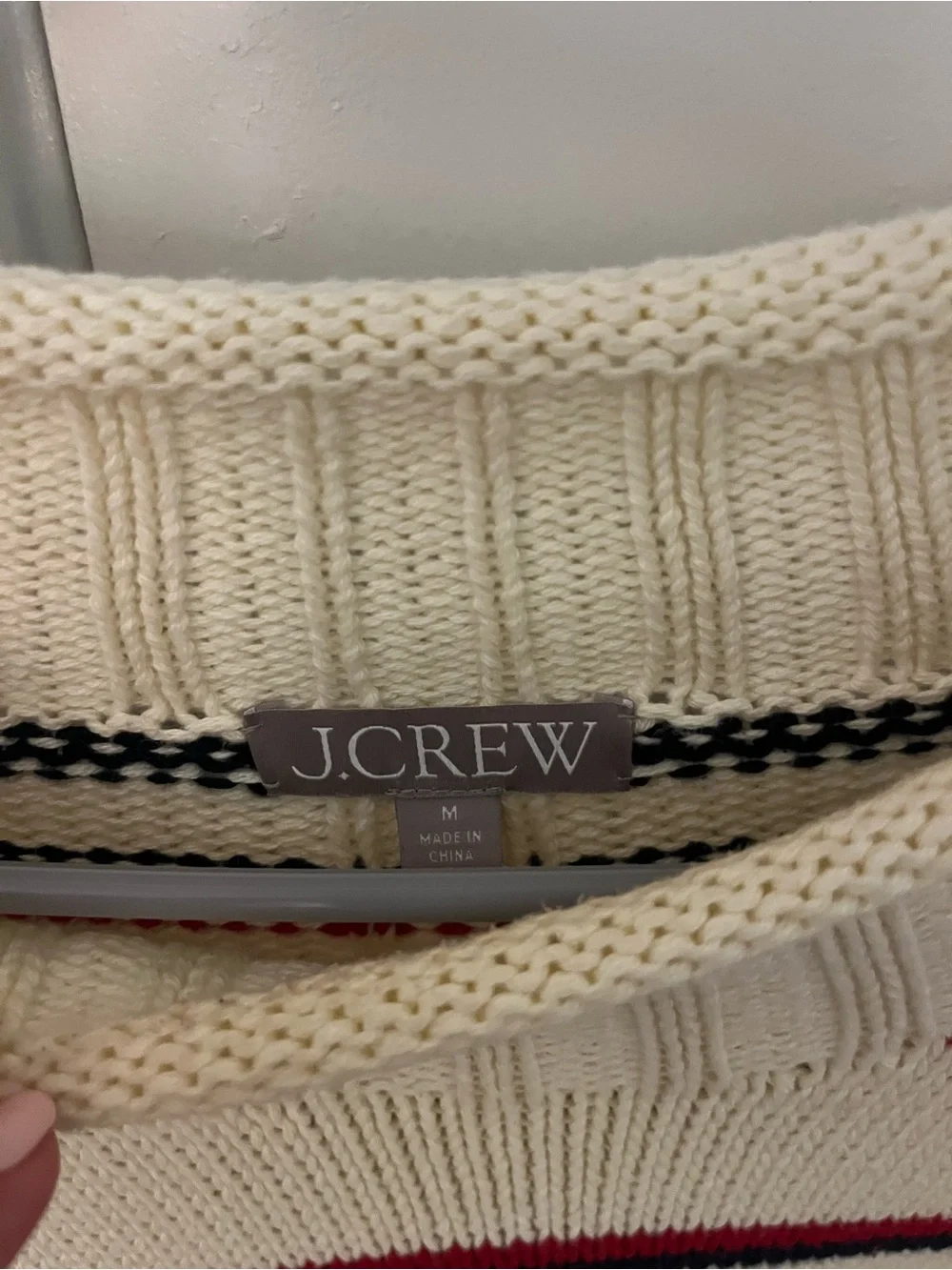 J. Crew chunky knit